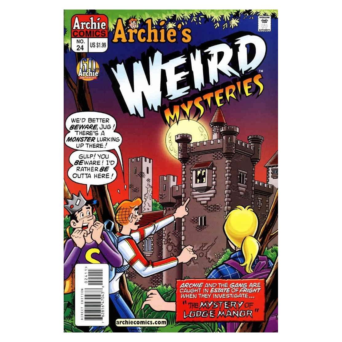 Cómic Misterios Raros de Archie #24 - Fernando Ruiz - 30.5x22.9cm