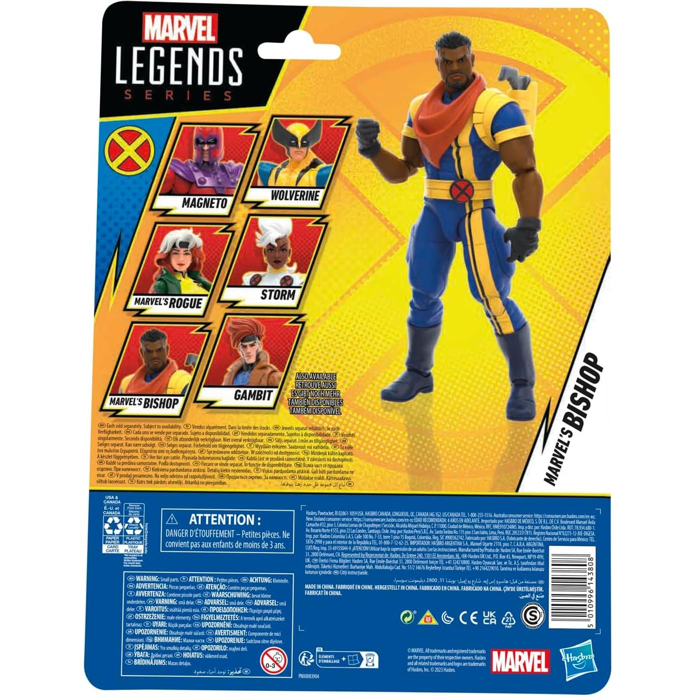 Figura de Acción Marvel Legends Bishop 15.24 cm Hasbro