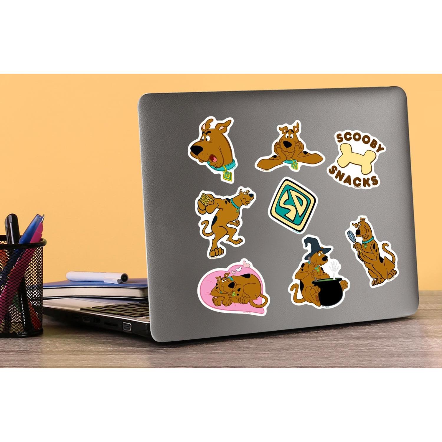Calcomanías de Vinilo Scooby-Doo! 50ct - Adhesivos para Laptop y Más