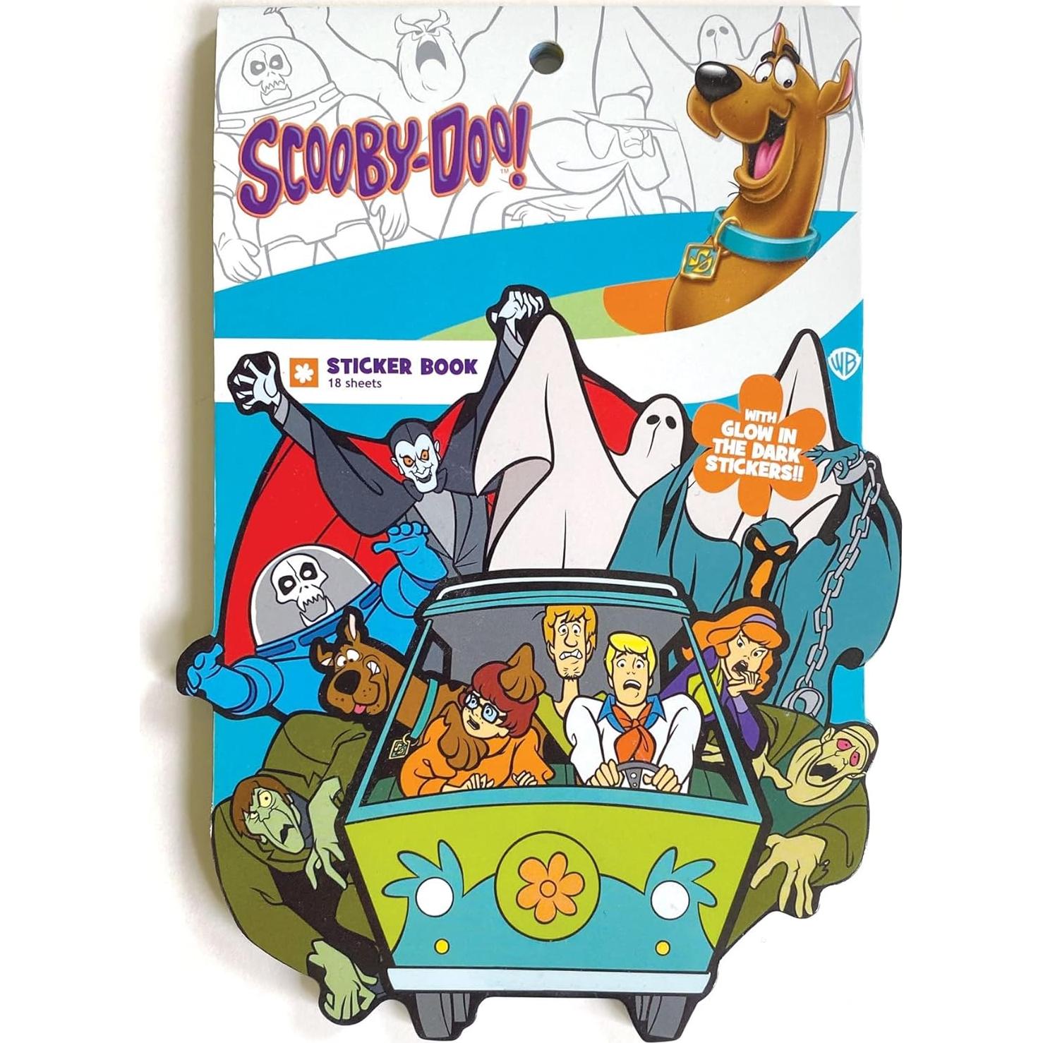 Folio de Stickers Scooby Doo Paper House 413 Piezas Brillantes