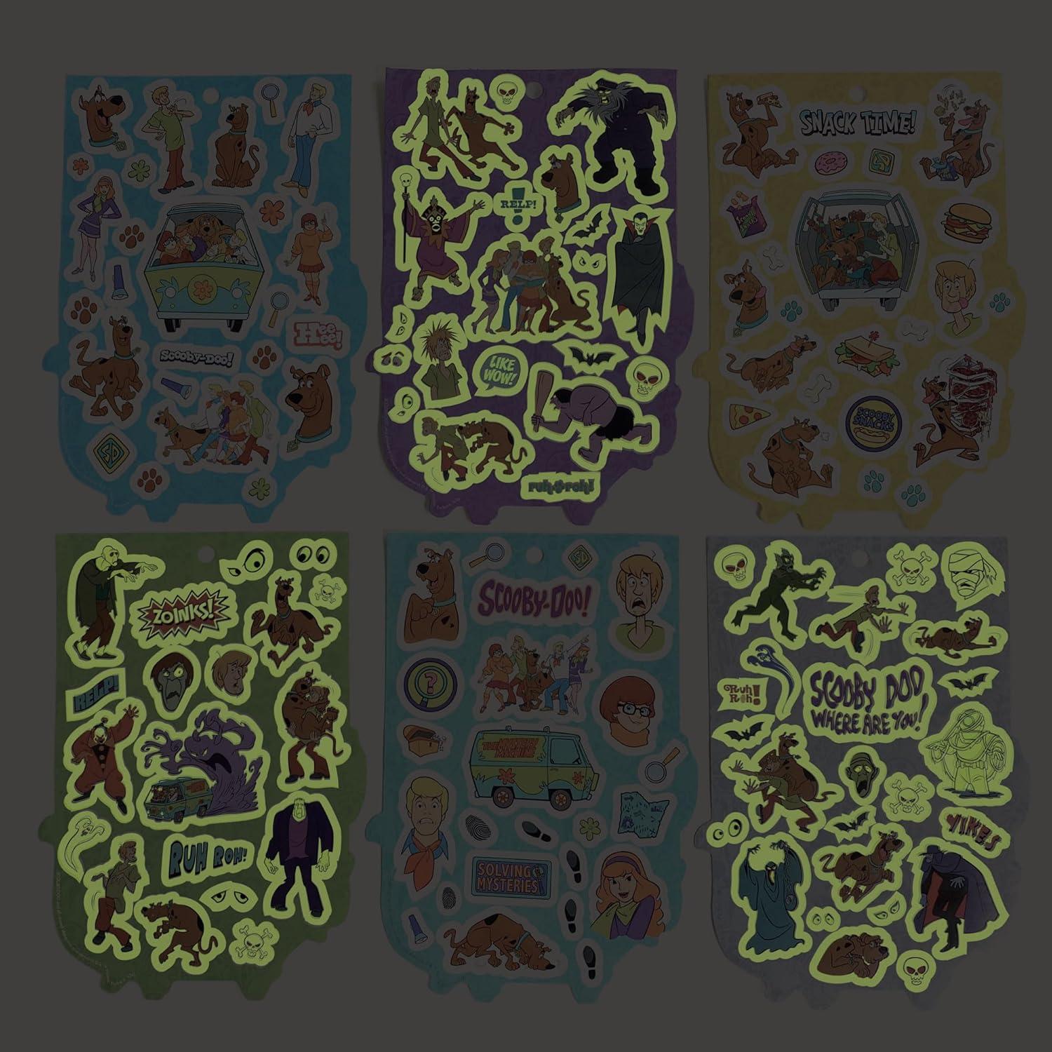 Folio de Stickers Scooby Doo Paper House 413 Piezas Brillantes