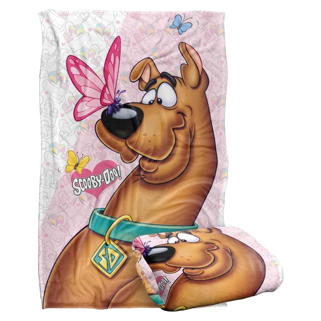 Manta Suave de Forro Polar LOGOVISION Mariposa 91x147 cm