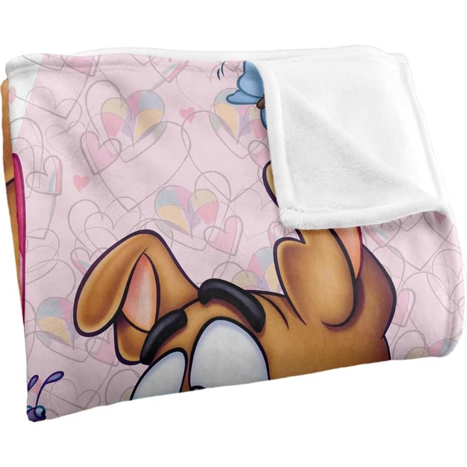 Manta Suave de Forro Polar LOGOVISION Mariposa 91x147 cm