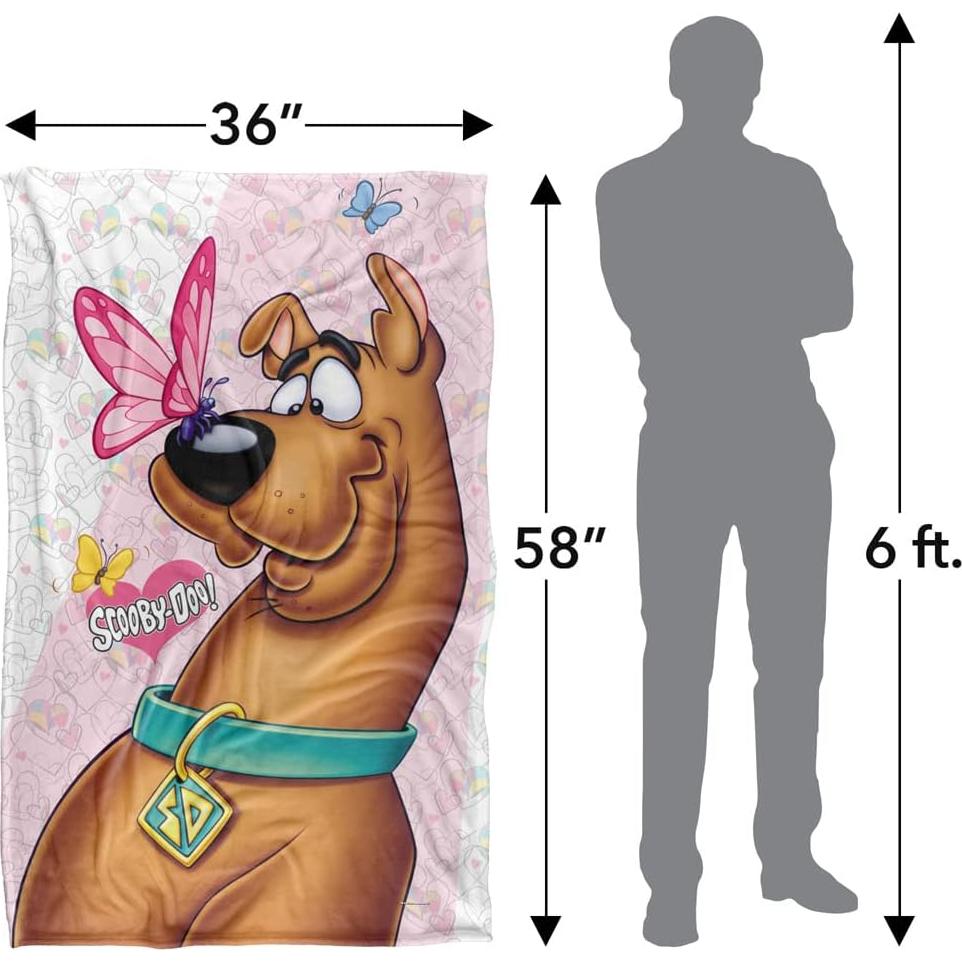 Manta Suave de Forro Polar LOGOVISION Mariposa 91x147 cm