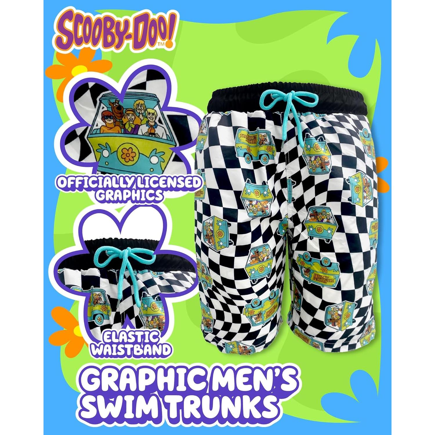 Pantalones de Baño Hombre COCO BRANDS Scooby-Doo Verde 20.32 cm