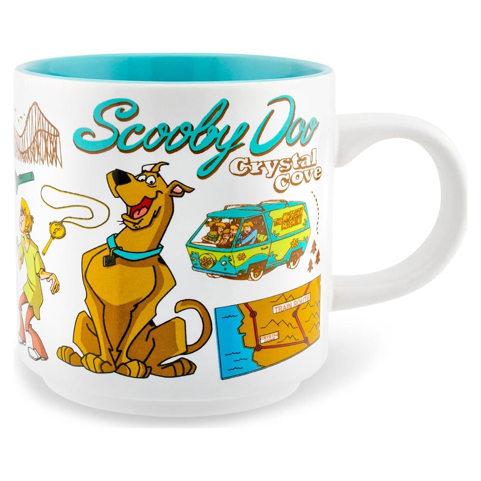 Taza de Cerámica Scooby-Doo 368ml | Licencia Oficial