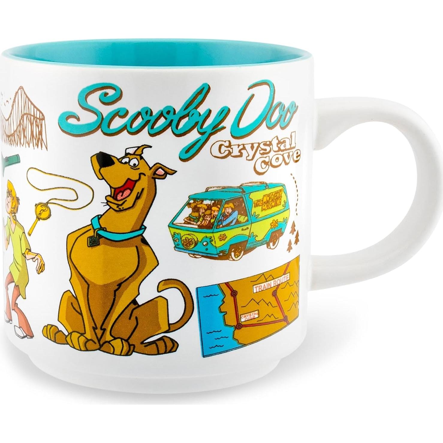 Taza de Cerámica Scooby-Doo 368ml | Licencia Oficial