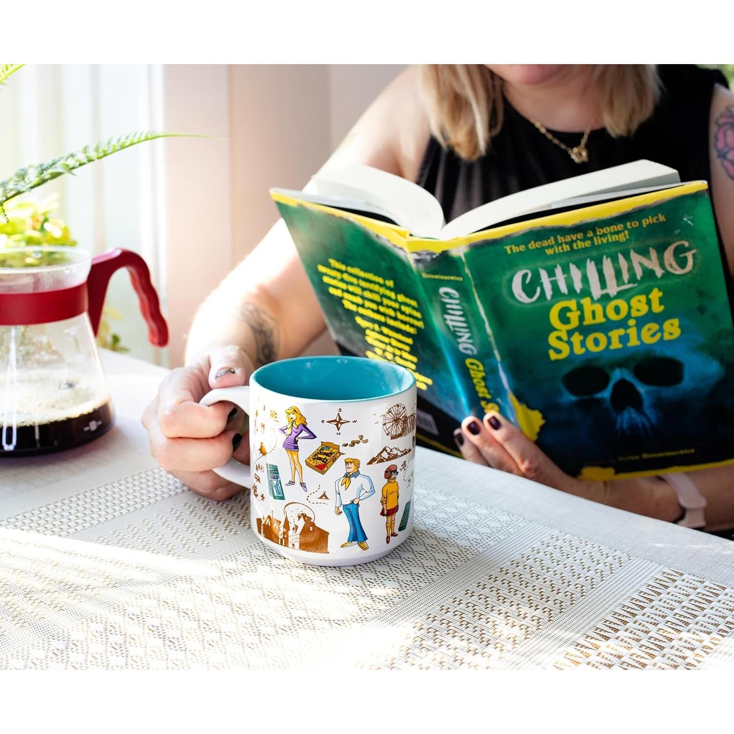 Taza de Cerámica Scooby-Doo 368ml | Licencia Oficial