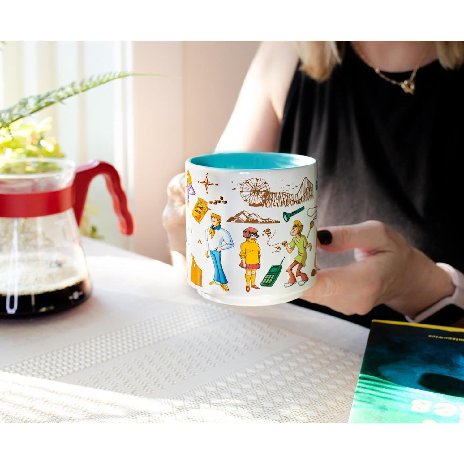 Taza de Cerámica Scooby-Doo 368ml | Licencia Oficial