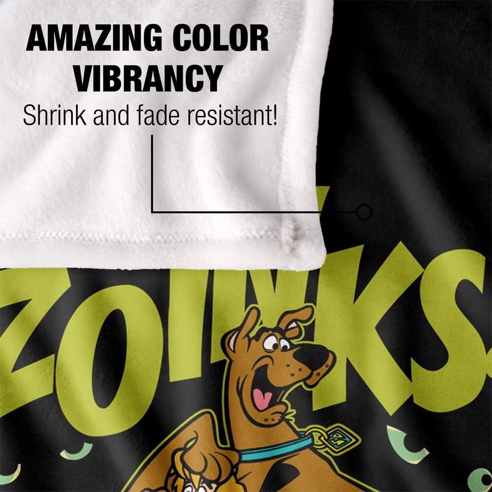 Manta Suave Scooby-Doo Zoinks 127x152 cm Licenciada