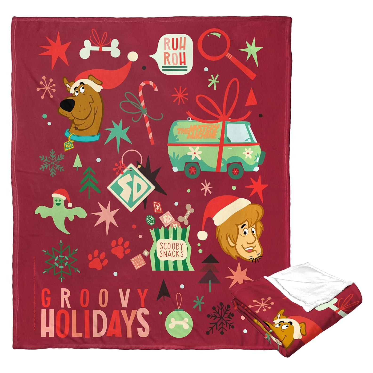 Manta de Toque de Seda Scooby Doo Northwest 127x152 cm