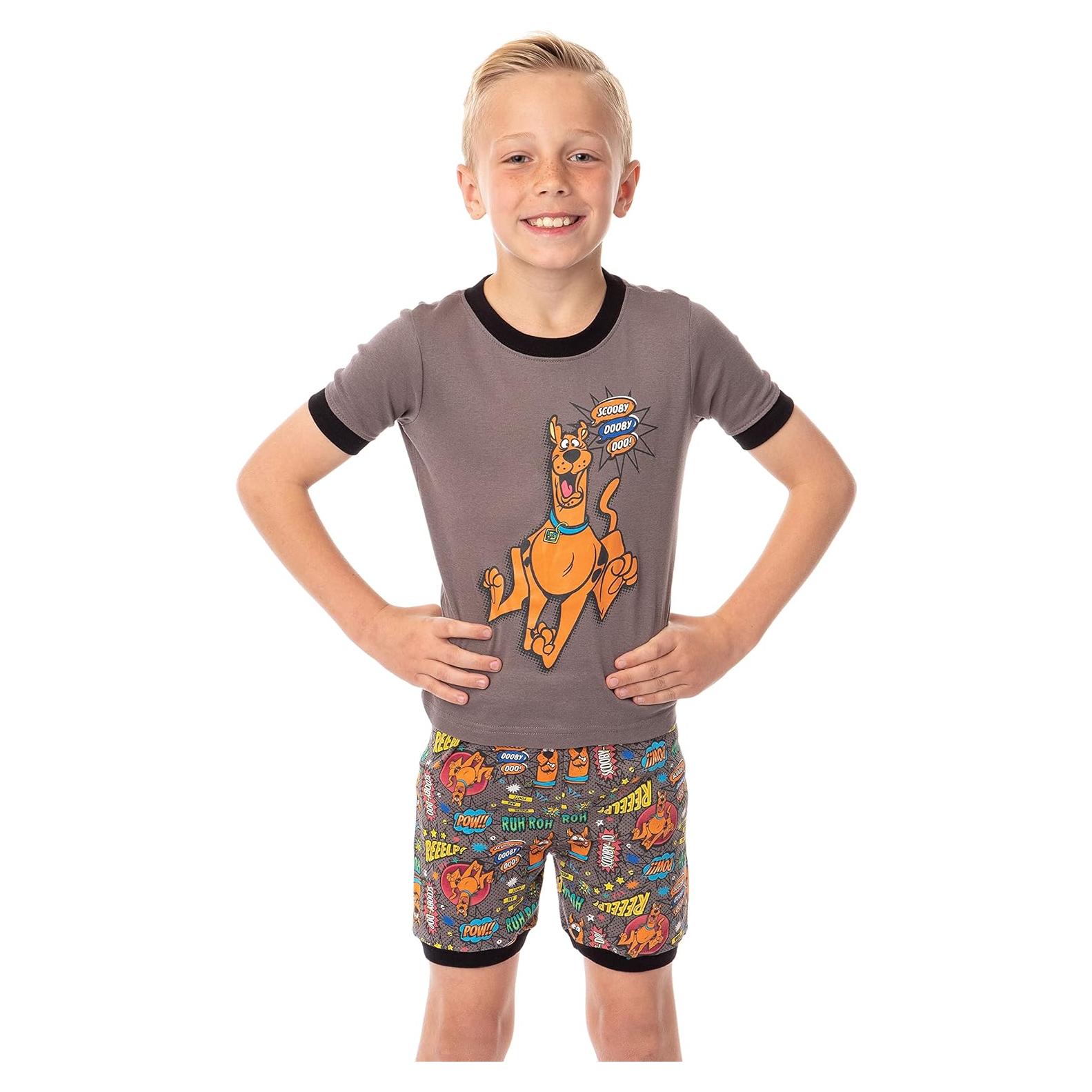 Conjunto de Pijama Corto de Algodón Intimo Scooby Doo
