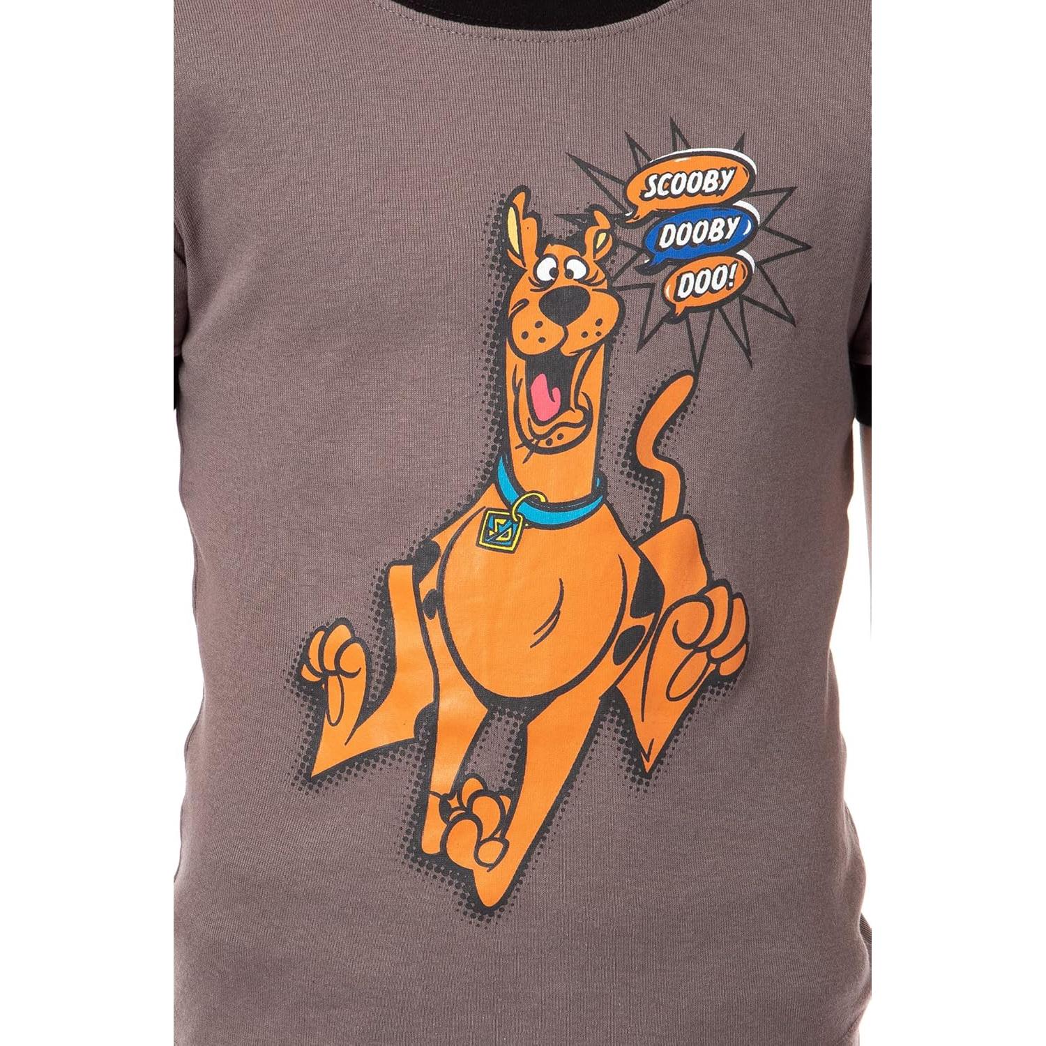 Conjunto de Pijama Corto de Algodón Intimo Scooby Doo