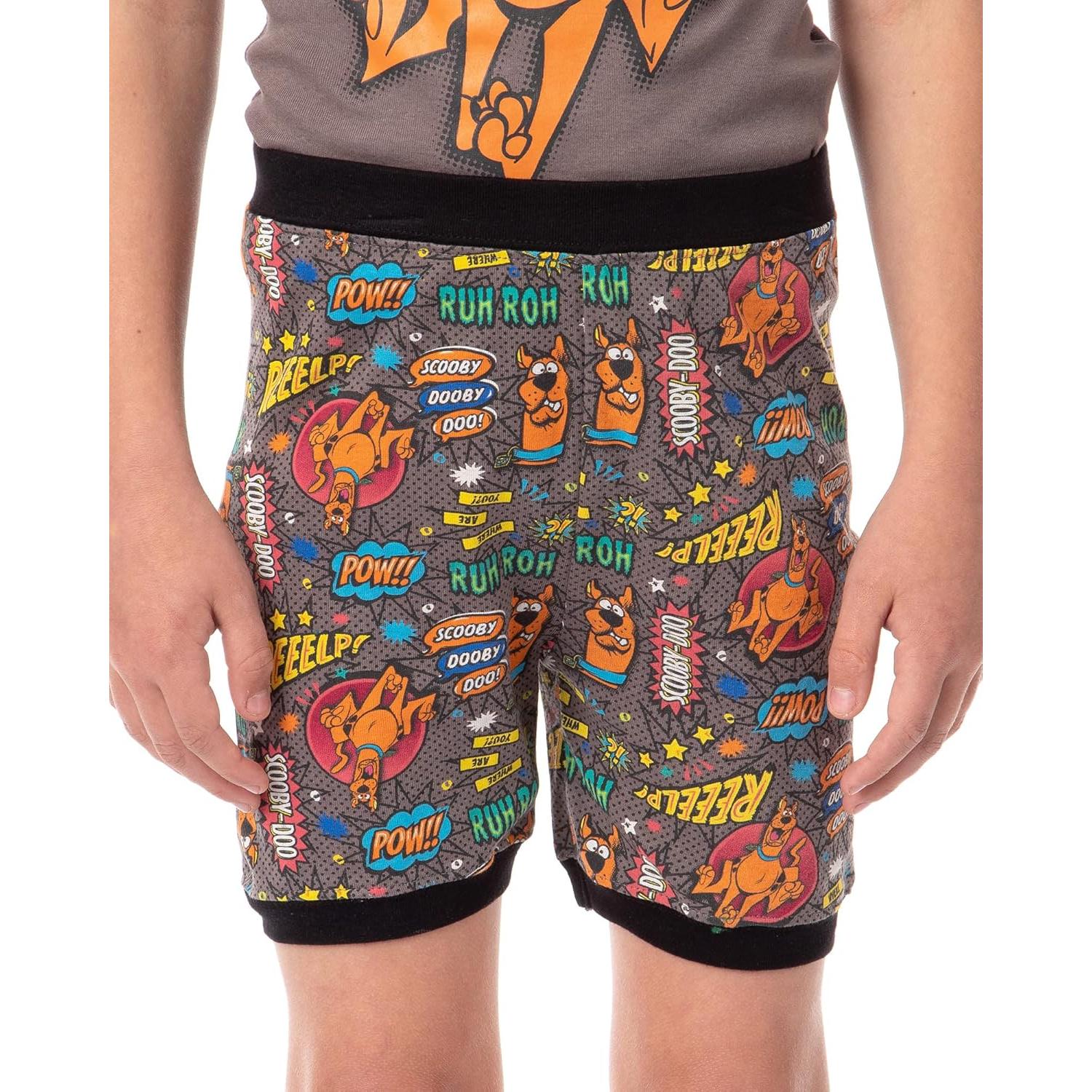 Conjunto de Pijama Corto de Algodón Intimo Scooby Doo