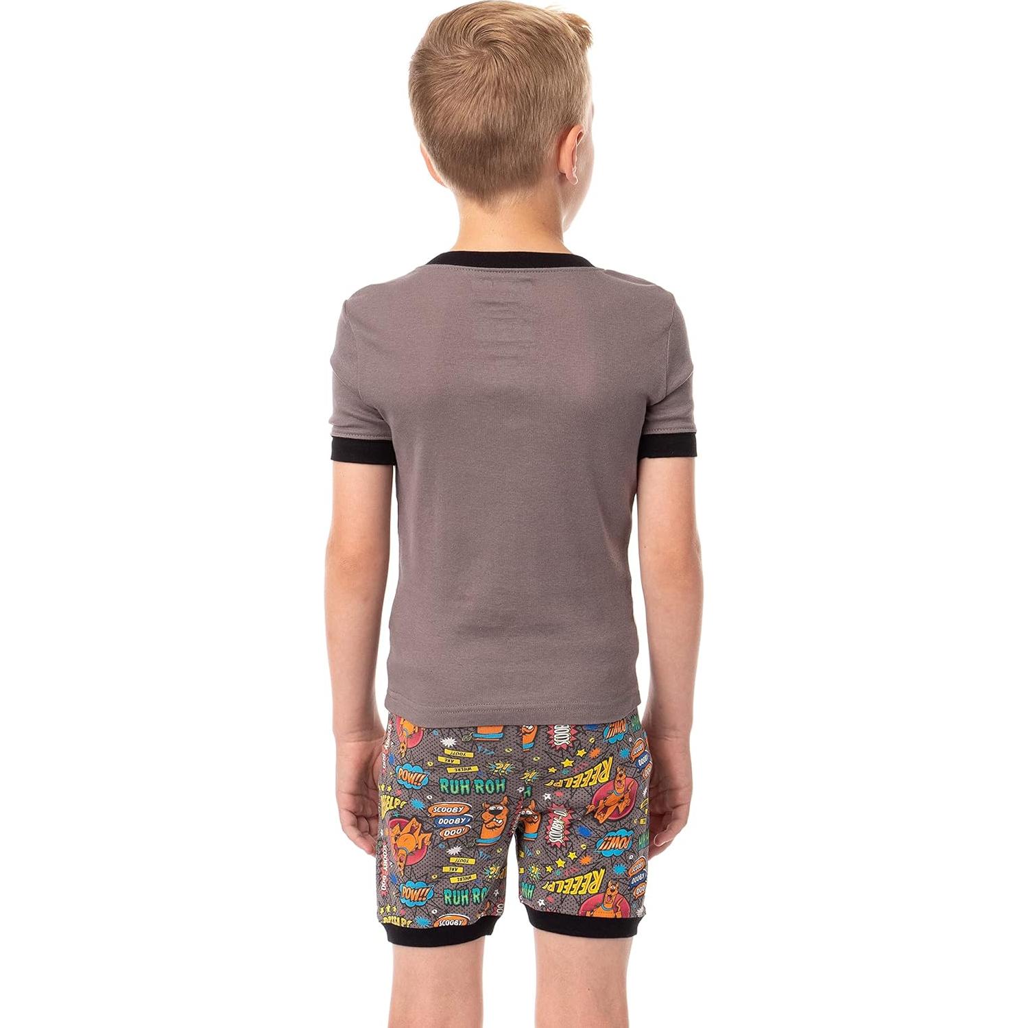 Conjunto de Pijama Corto de Algodón Intimo Scooby Doo