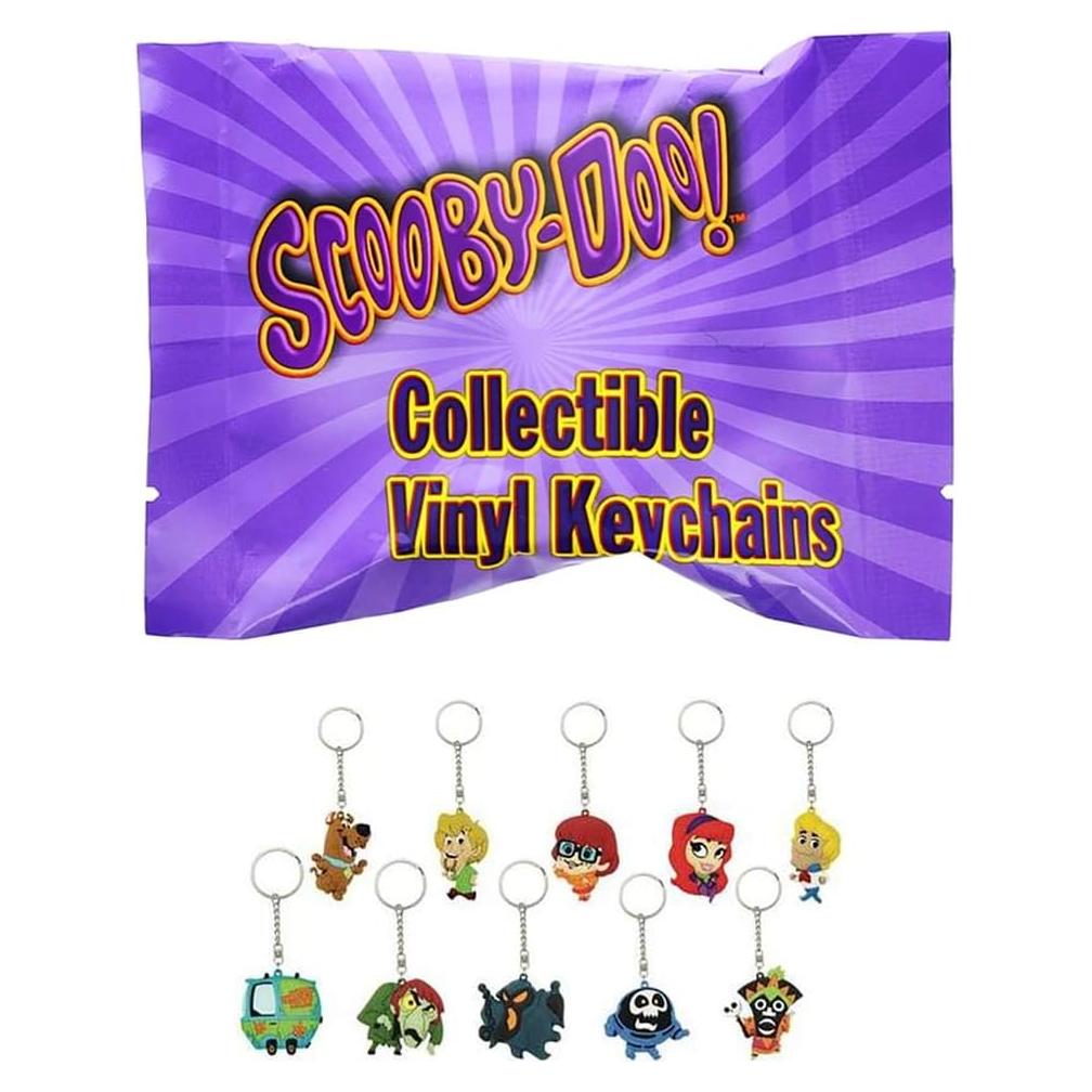 Llavero de Vinilo Scooby-Doo Aleatorio - Colección 10 Personajes