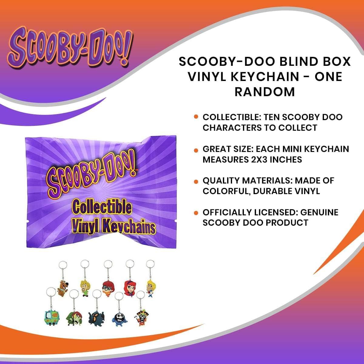 Llavero de Vinilo Scooby-Doo Aleatorio - Colección 10 Personajes