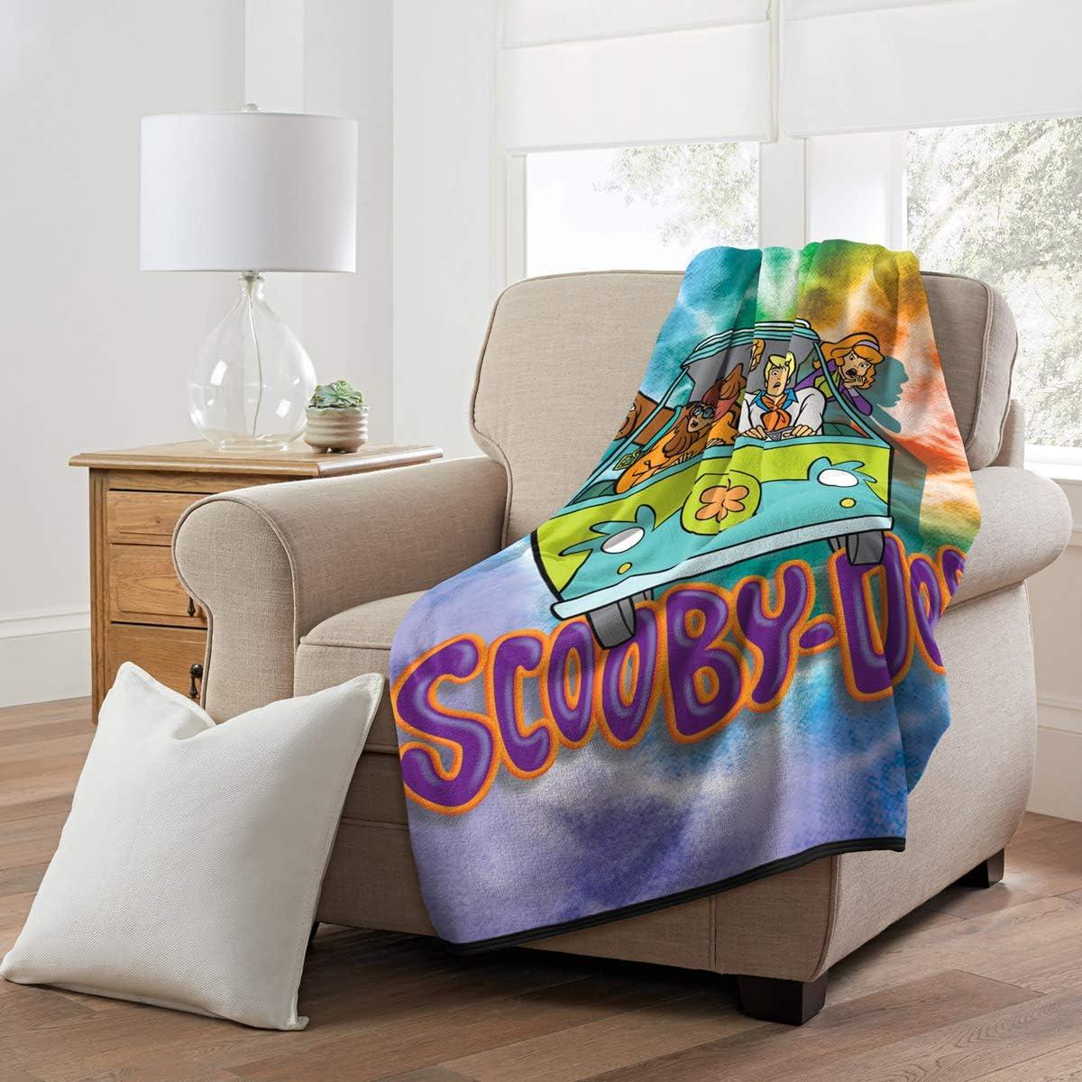 Manta de Peluche Scooby Doo Tie Dye 117x152 cm Northwest