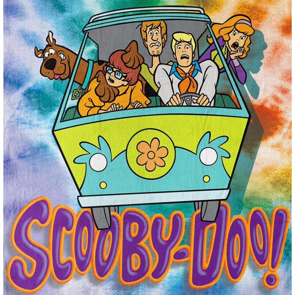 Manta de Peluche Scooby Doo Tie Dye 117x152 cm Northwest