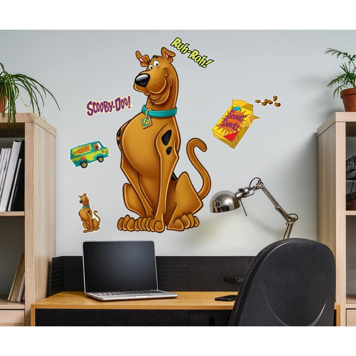 Set de Stickers de Pared Scooby-Doo - Vinilo Reutilizable