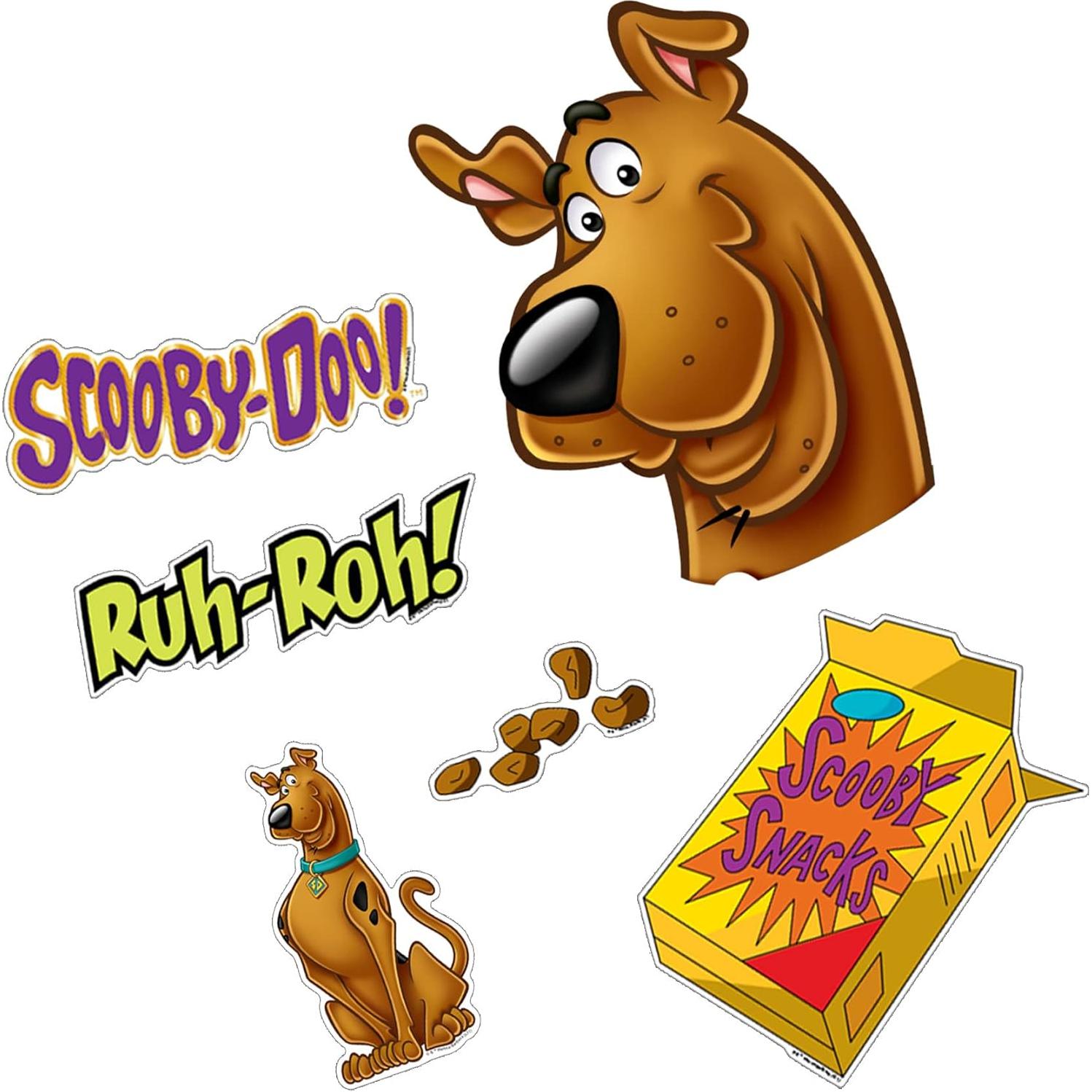 Set de Stickers de Pared Scooby-Doo - Vinilo Reutilizable