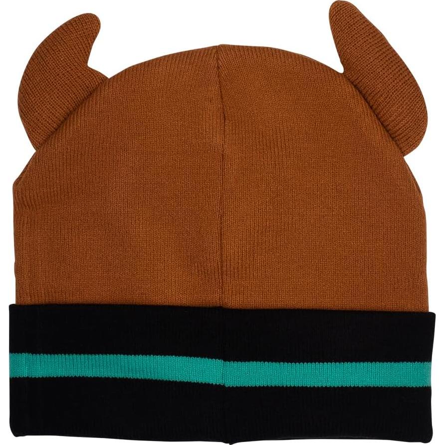 Gorro de Invierno Scooby Doo Cuff 100% Acrílico Marrón