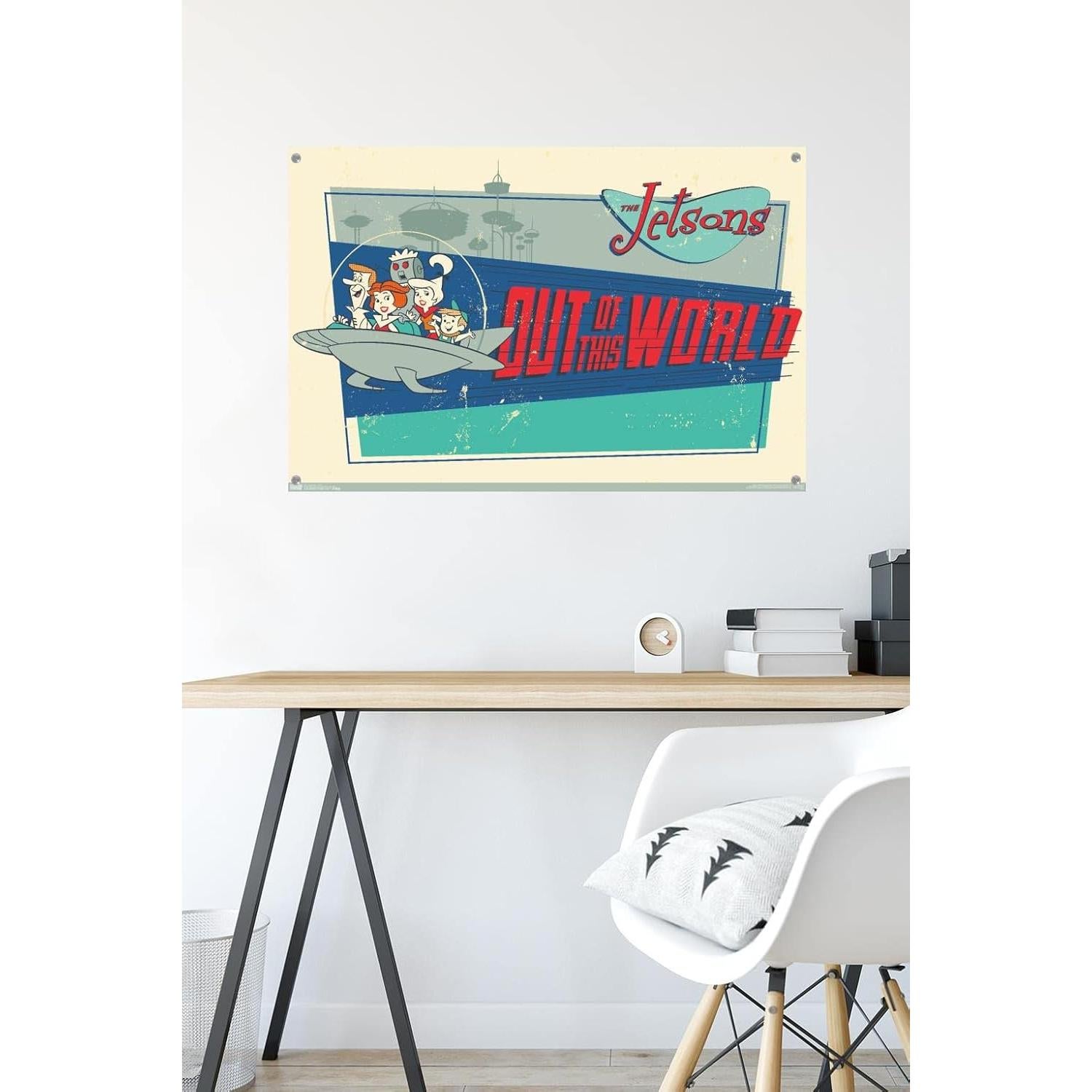 Póster Los Jetsons Trends International 56.67x86.36 cm Premium