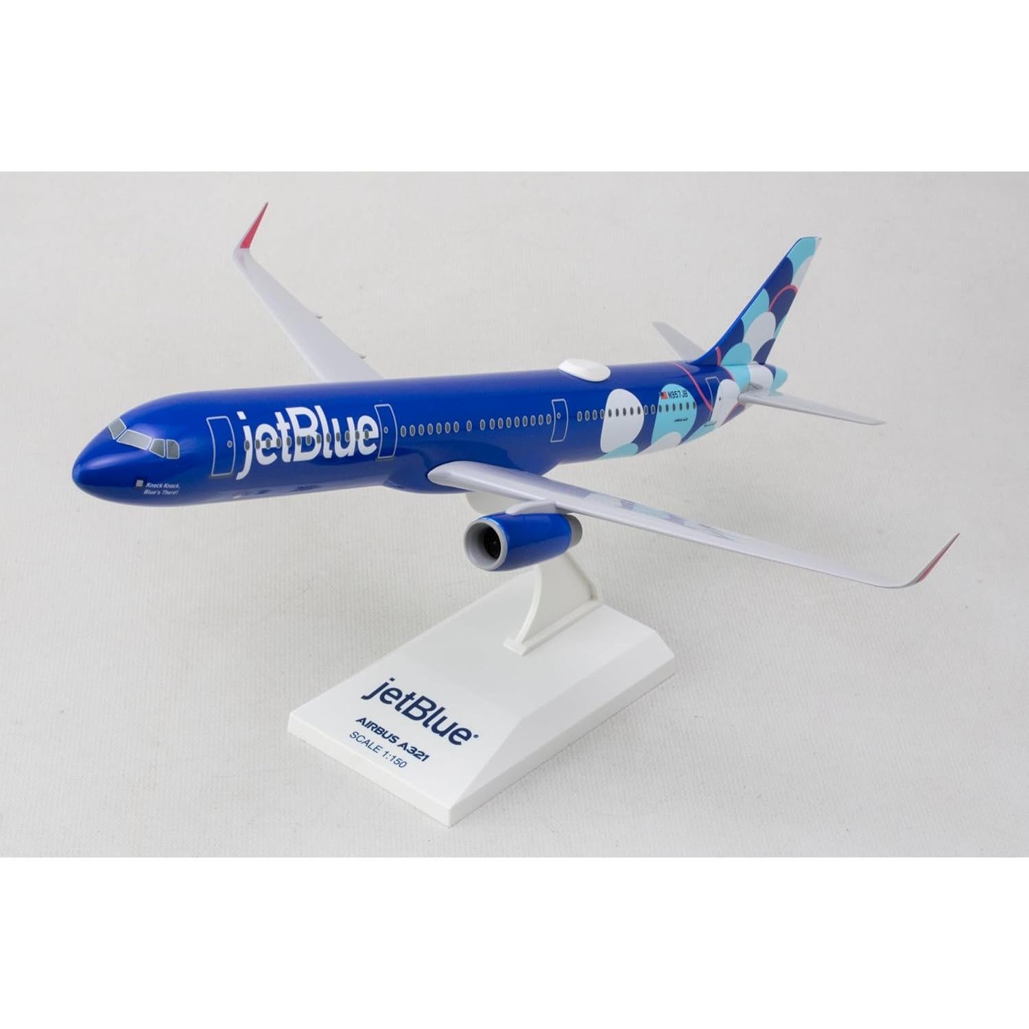 Modelo de avión jetBlue A321 1:150 con soporte - Daron