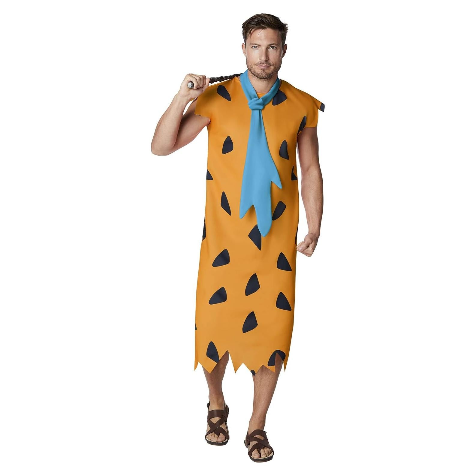 Disfraz Adulto Fred Flintstone Spirit Halloween Licencia Oficial