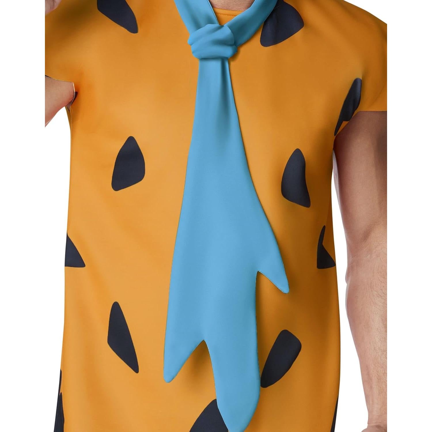 Disfraz Adulto Fred Flintstone Spirit Halloween Licencia Oficial