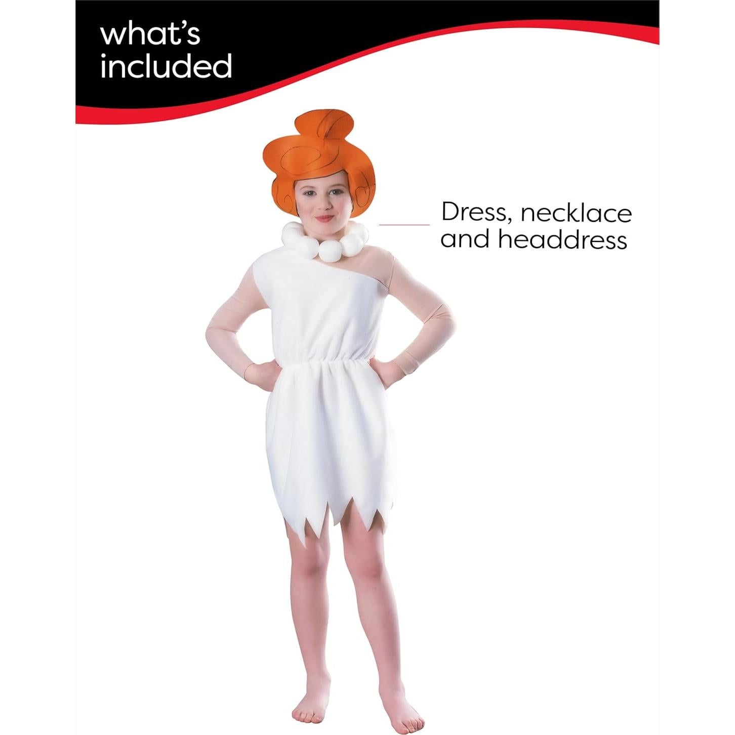Disfraz de Wilma Flintstone Rubie's para Niña Talla Grande