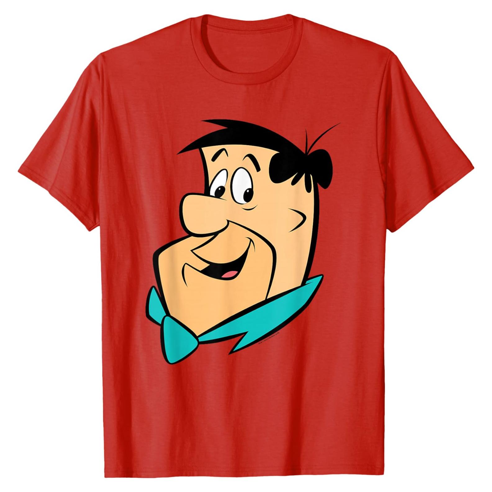 Camiseta Fred Los Picapiedra 100% Algodón Hombre