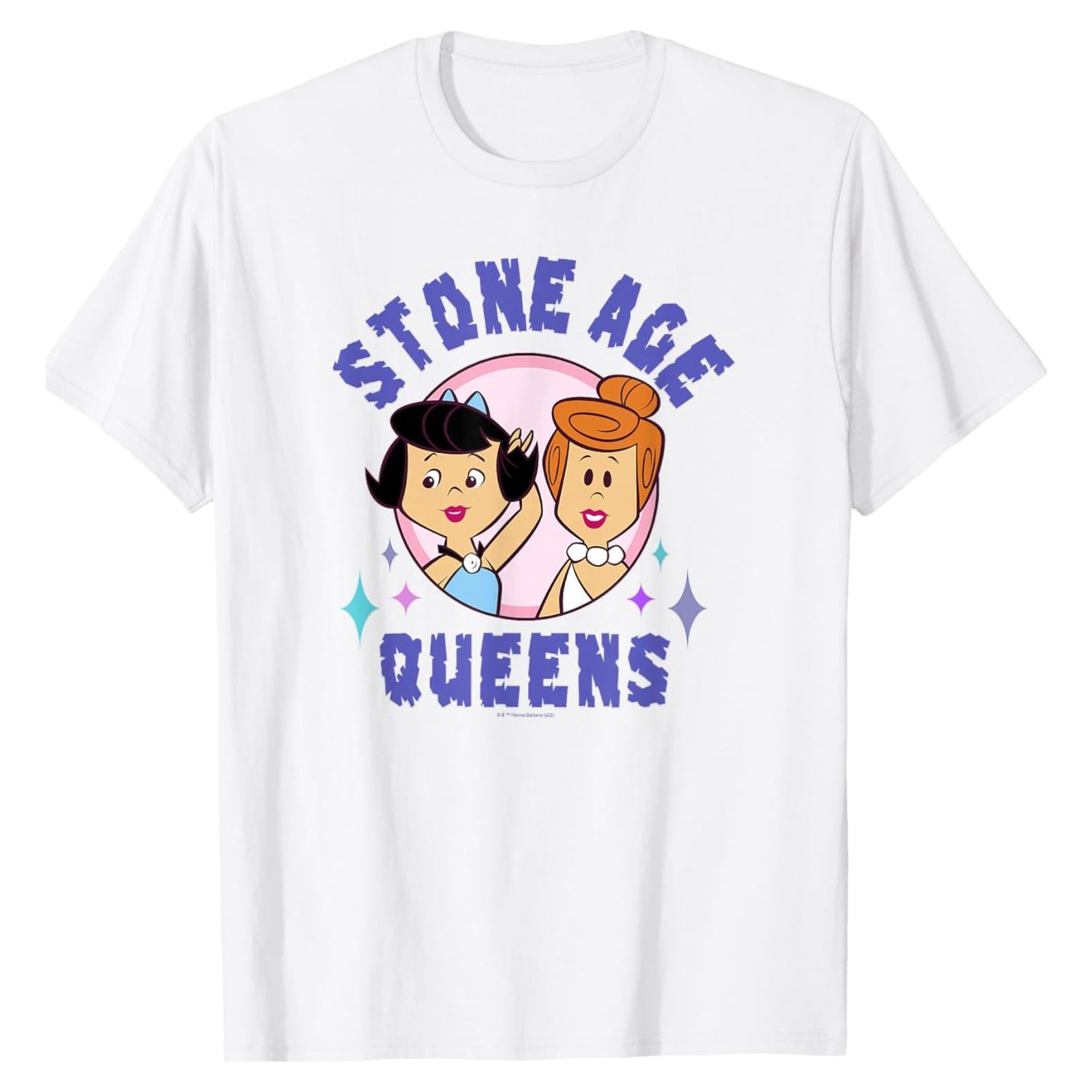 Camiseta Retro Los Picapiedra Wilma y Betty Licenciada