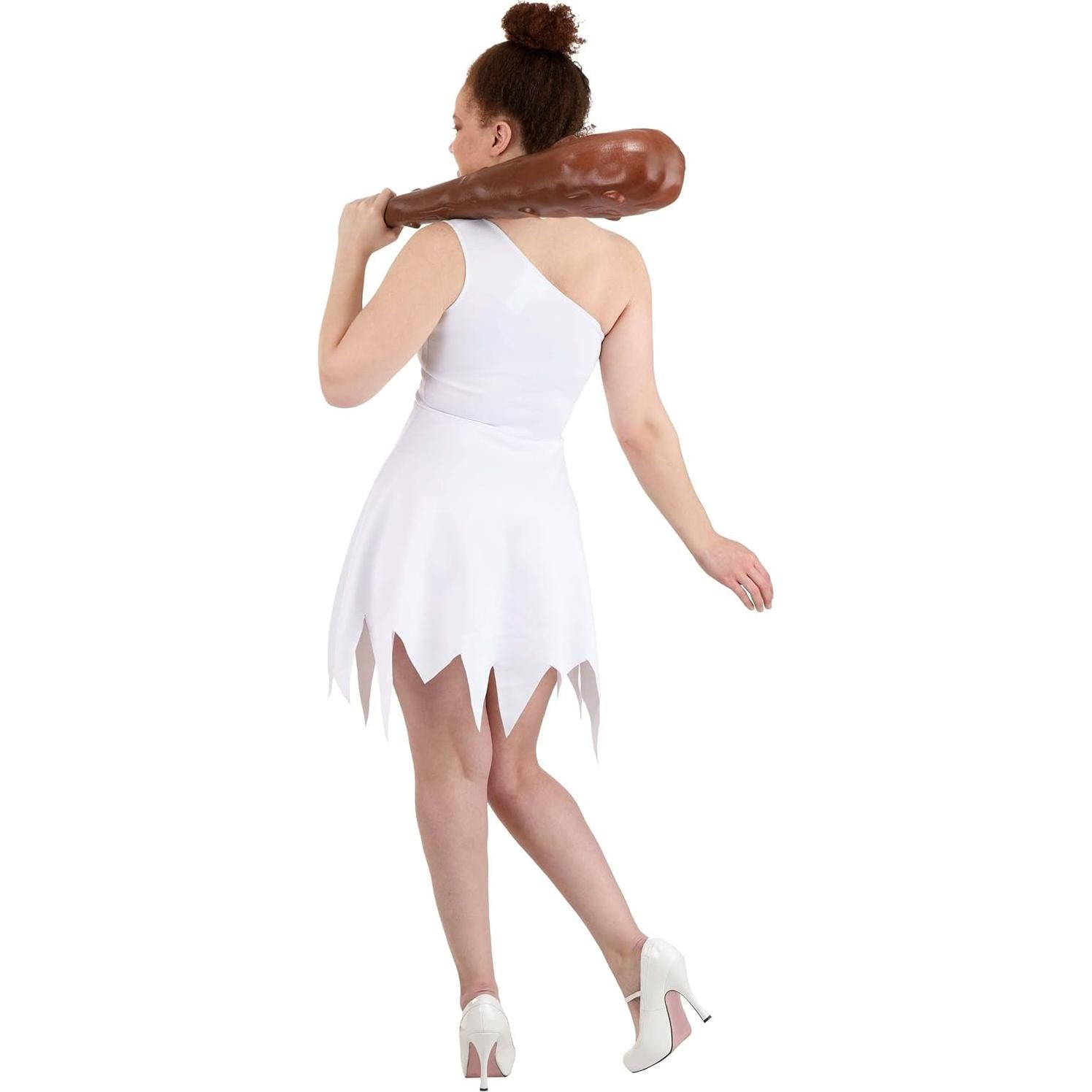 Disfraz de Wilma Flintstone para Mujeres - Incluye Collar y Opciones de Peluca