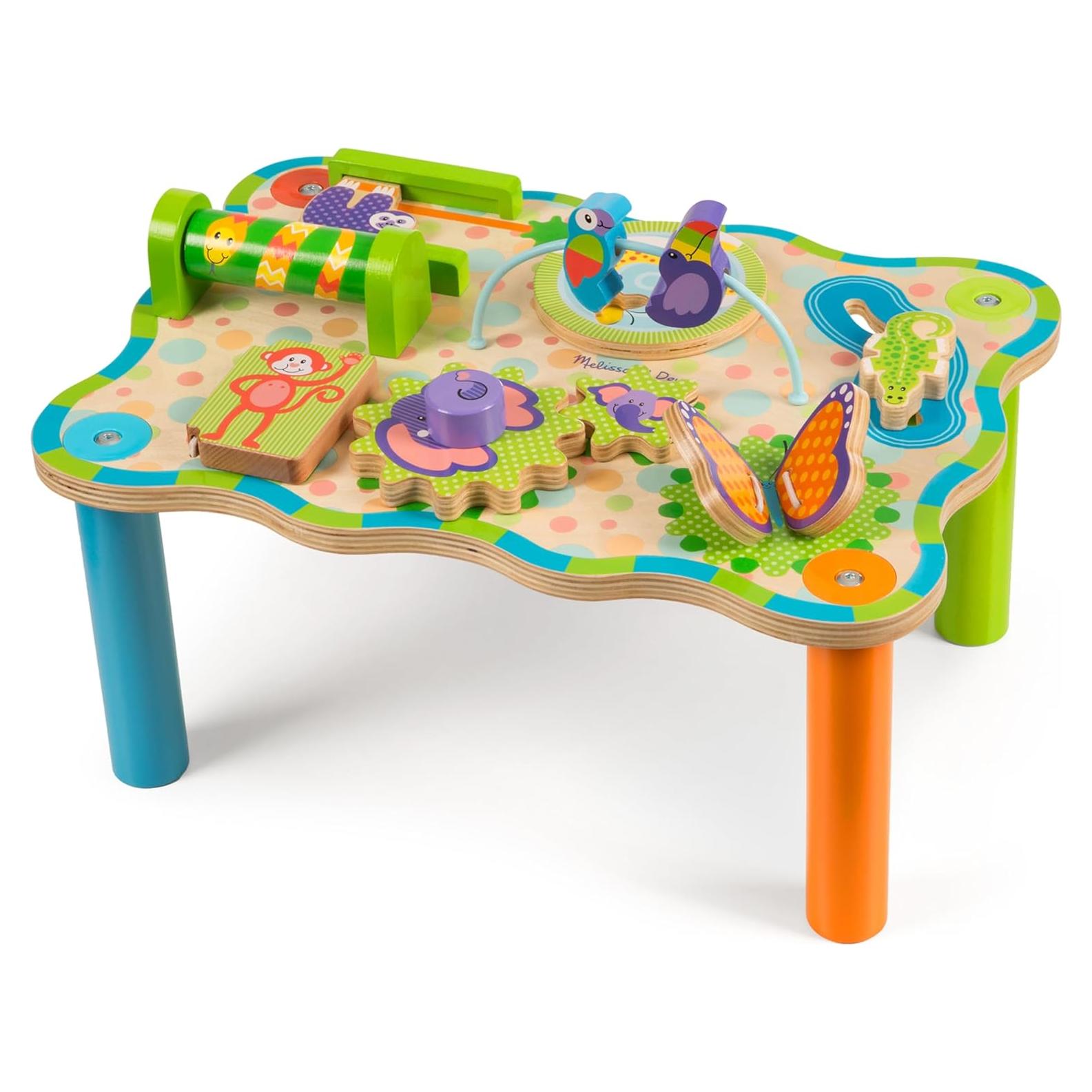 Mesa de Actividad de Madera Melissa & Doug Selva 20x28x43cm
