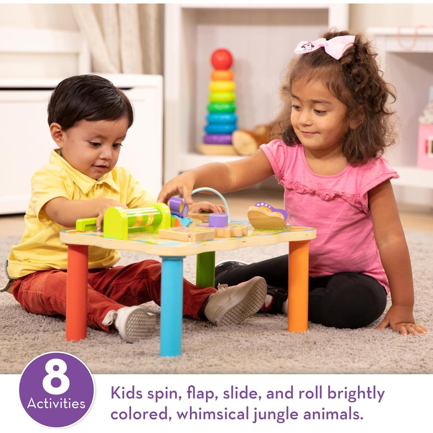 Mesa de Actividad de Madera Melissa & Doug Selva 20x28x43cm