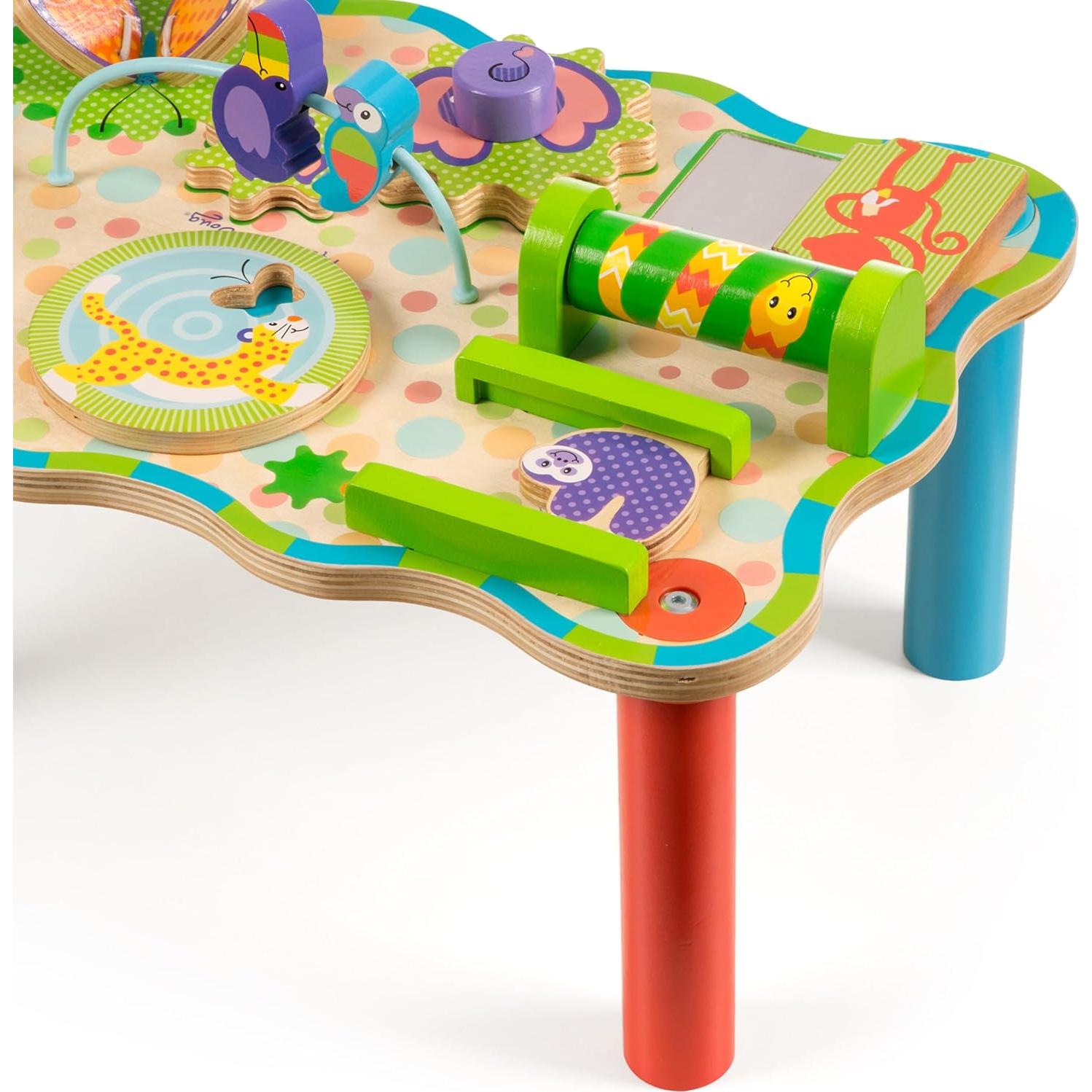 Mesa de Actividad de Madera Melissa & Doug Selva 20x28x43cm