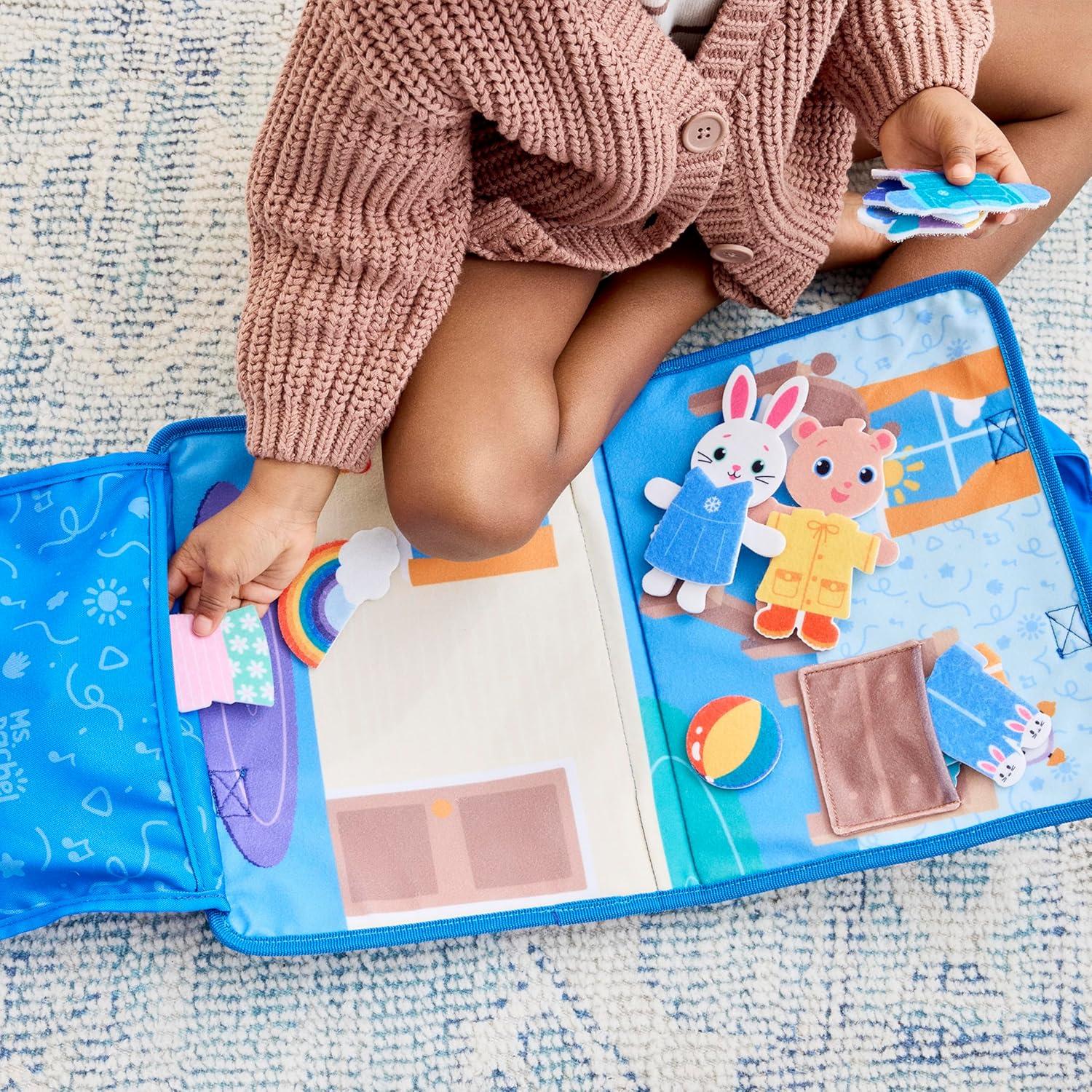 Tablero de Actividad de Fieltro Melissa & Doug Sra. Rachel 23.6x31.5 cm