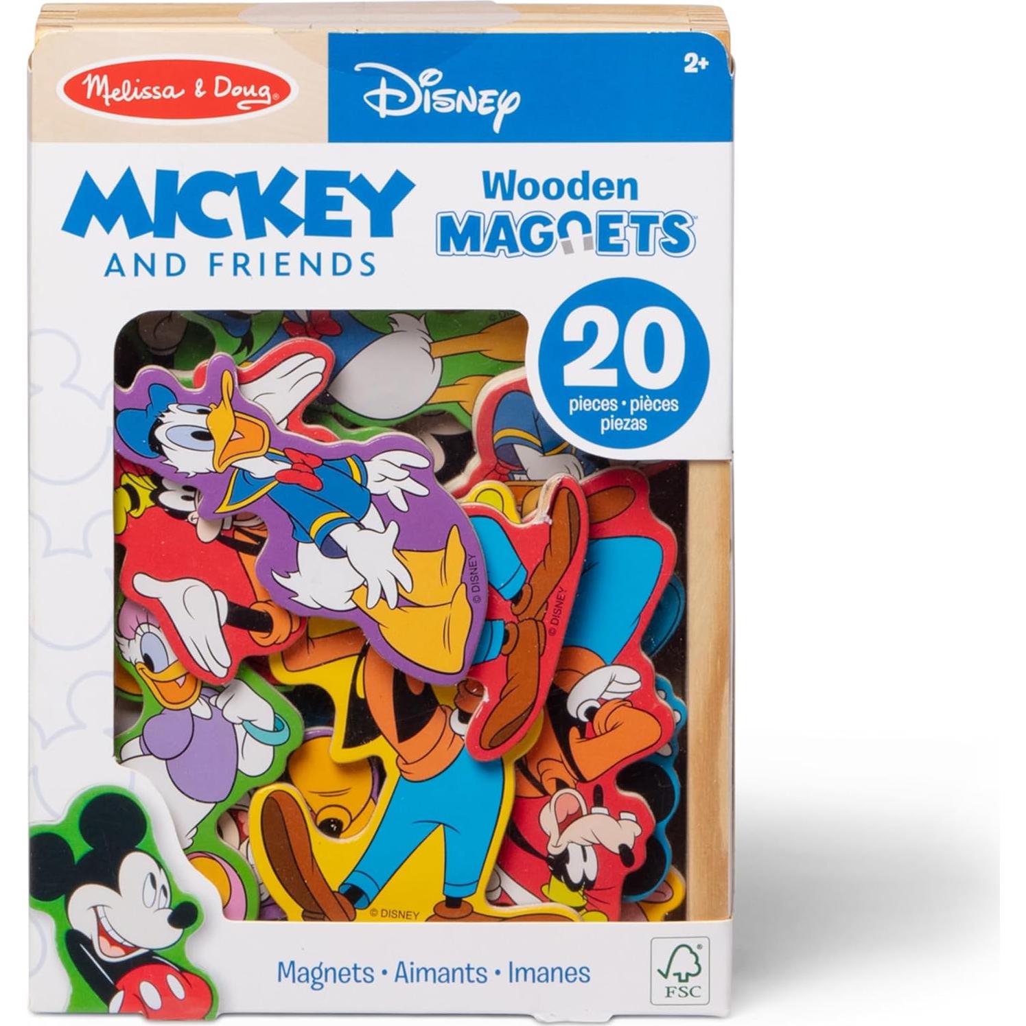 Imán de Madera Disney Mickey Mouse 20 Piezas Melissa & Doug
