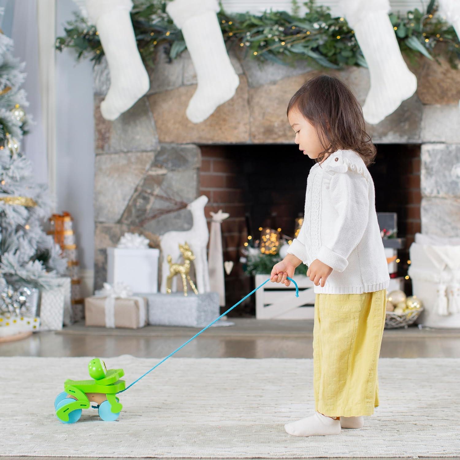 Juguete de Tirar Rana Saltarina Melissa & Doug 0.99 kg