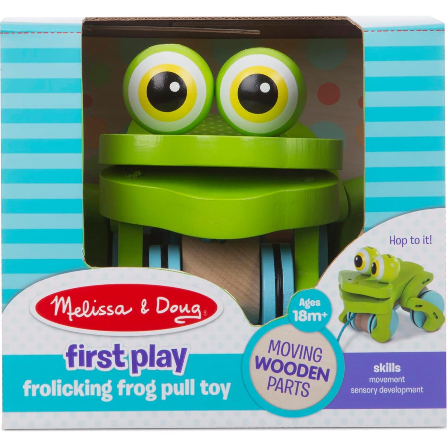 Juguete de Tirar Rana Saltarina Melissa & Doug 0.99 kg