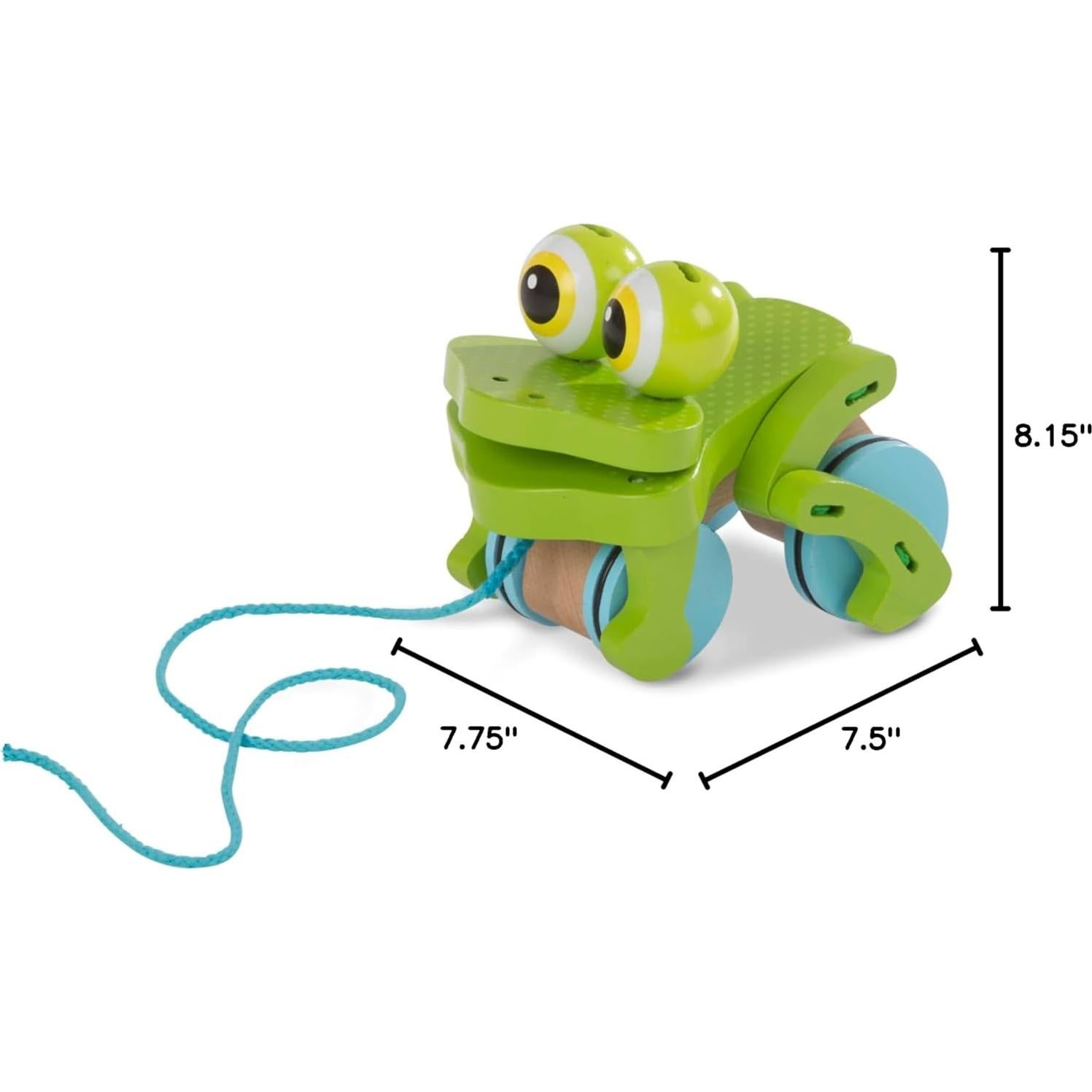 Juguete de Tirar Rana Saltarina Melissa & Doug 0.99 kg