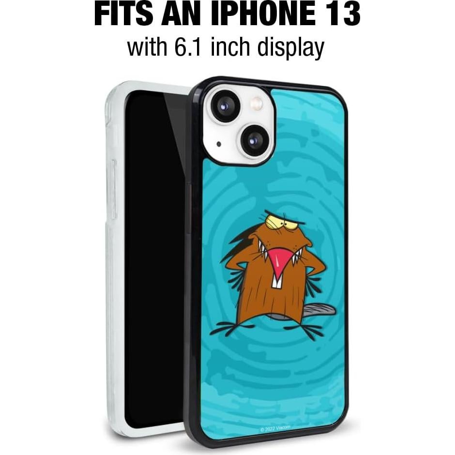 Funda Protectora Slim Fit Angry Beavers para iPhone 13
