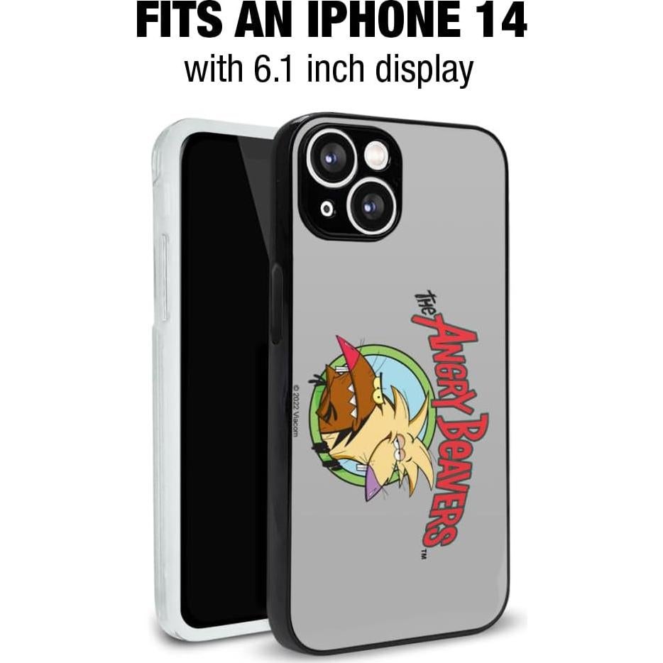 Funda Protectora Slim Fit Angry Beavers para iPhone 14