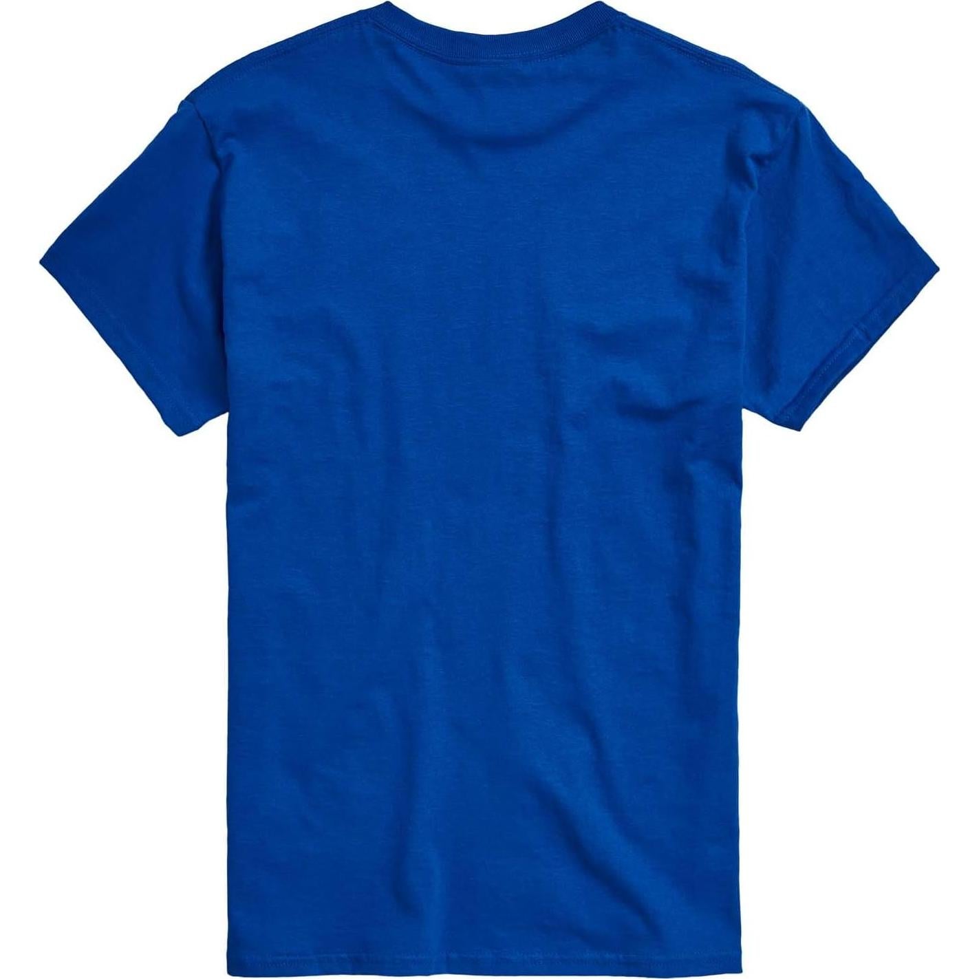 Camiseta Gráfica de Manga Corta Habilitación Híbrida Hombre - Azul Real