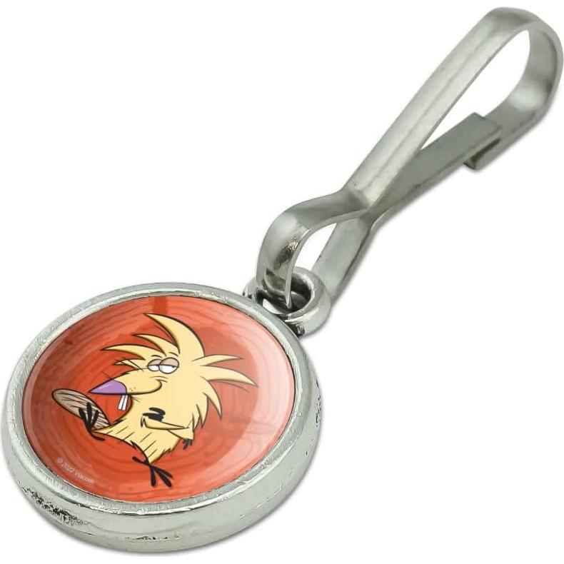 Tirador de Cremallera Angry Beavers Norbert 15mm Resina