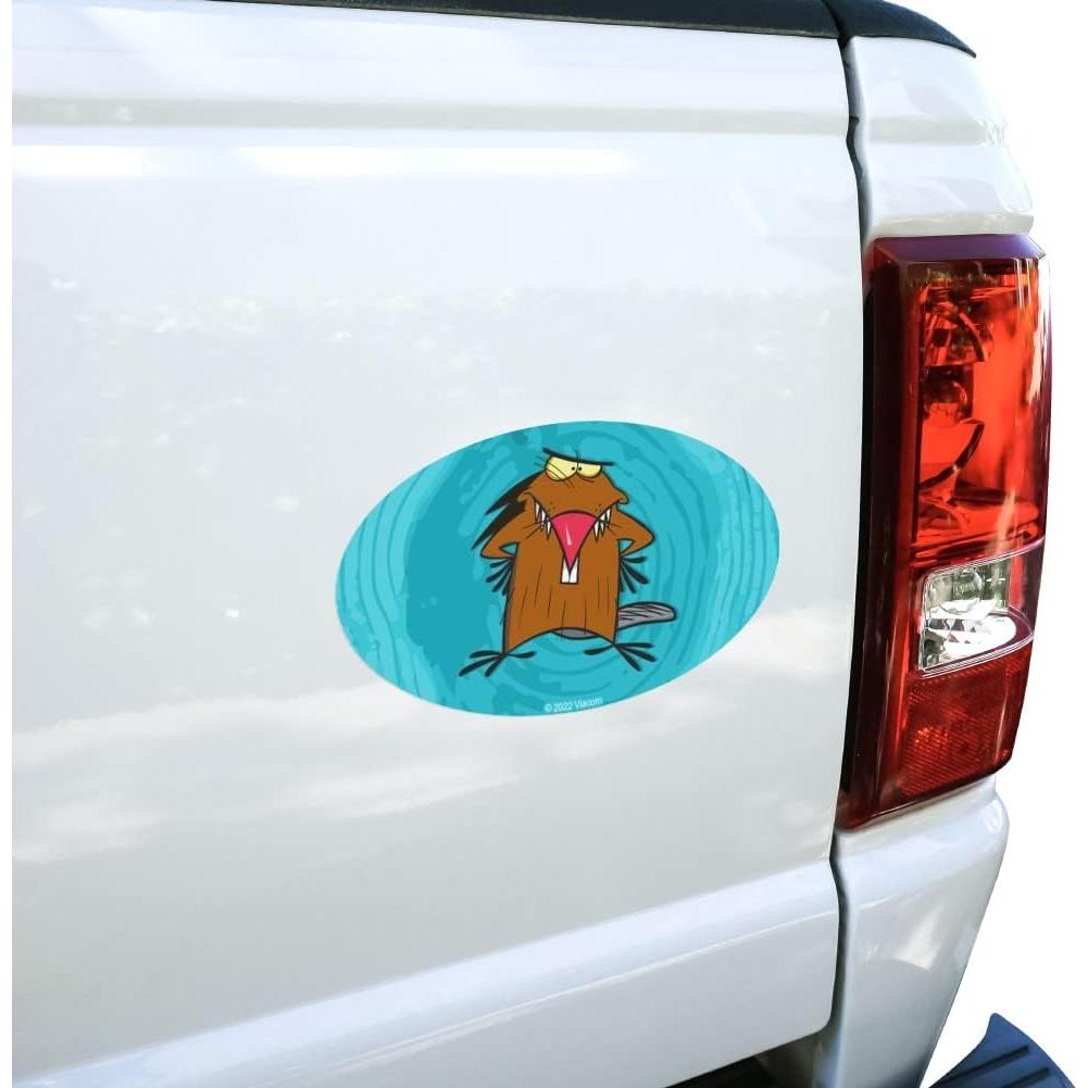 Imán Ovalado Castores Enfurecidos Graphics & More 17.8x10.2cm