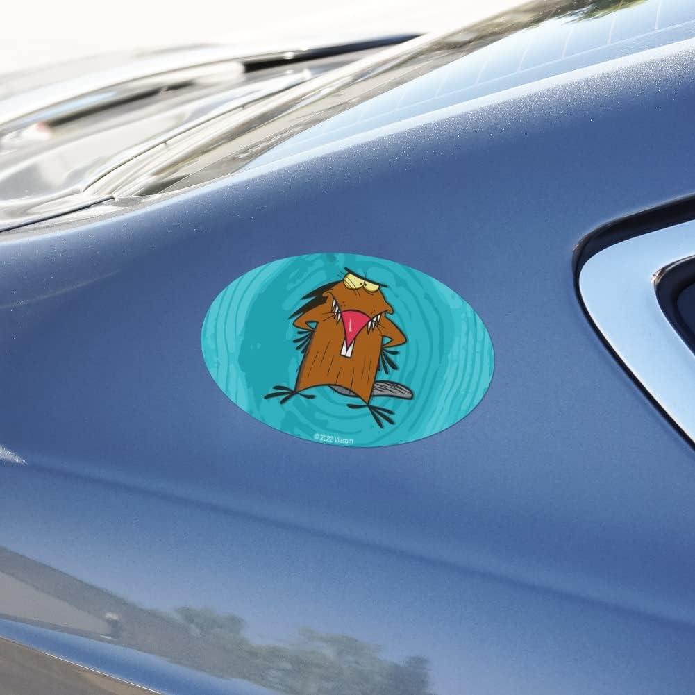 Imán Ovalado Castores Enfurecidos Graphics & More 17.8x10.2cm