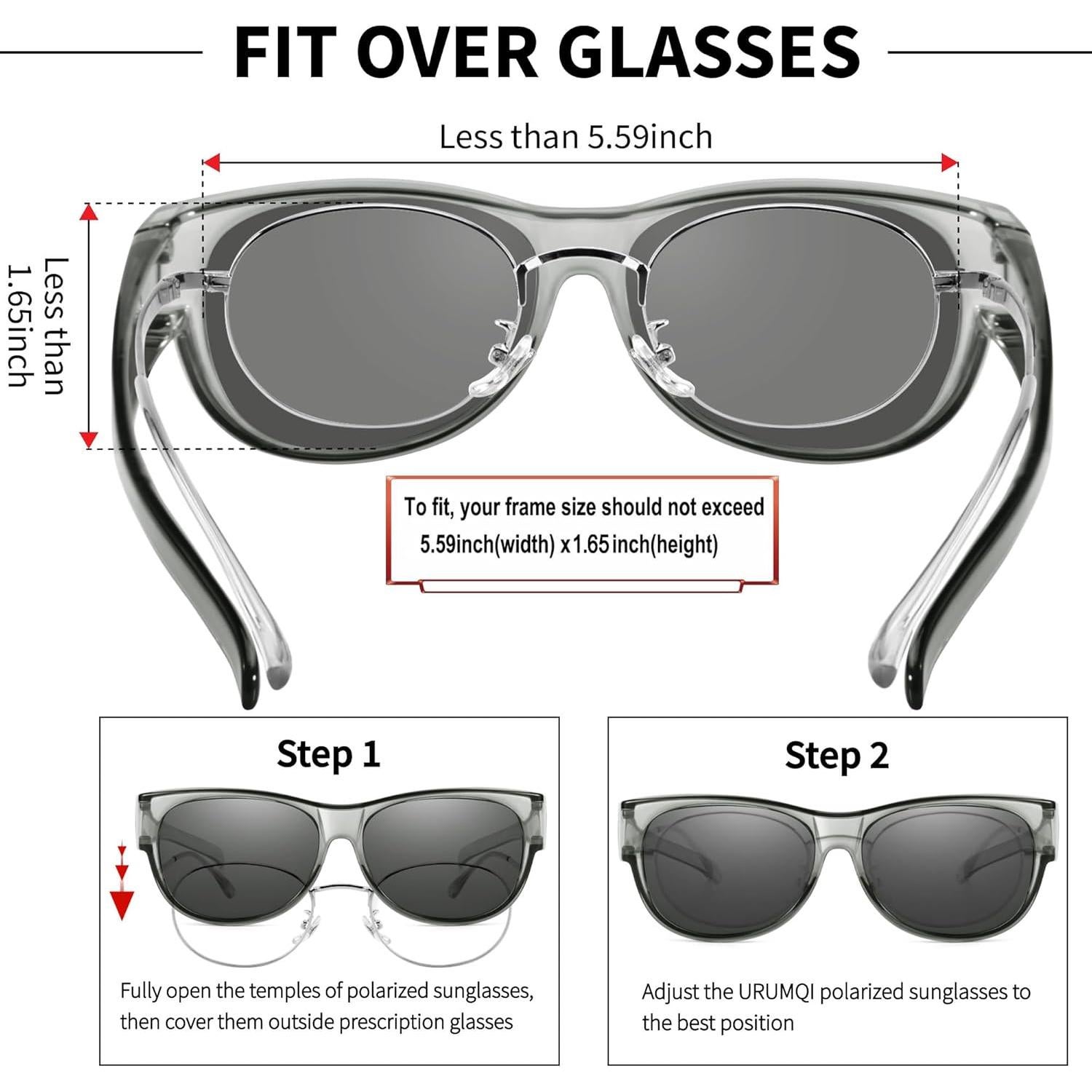 Gafas de sol polarizadas URUMQI para mujeres UV400 TR90