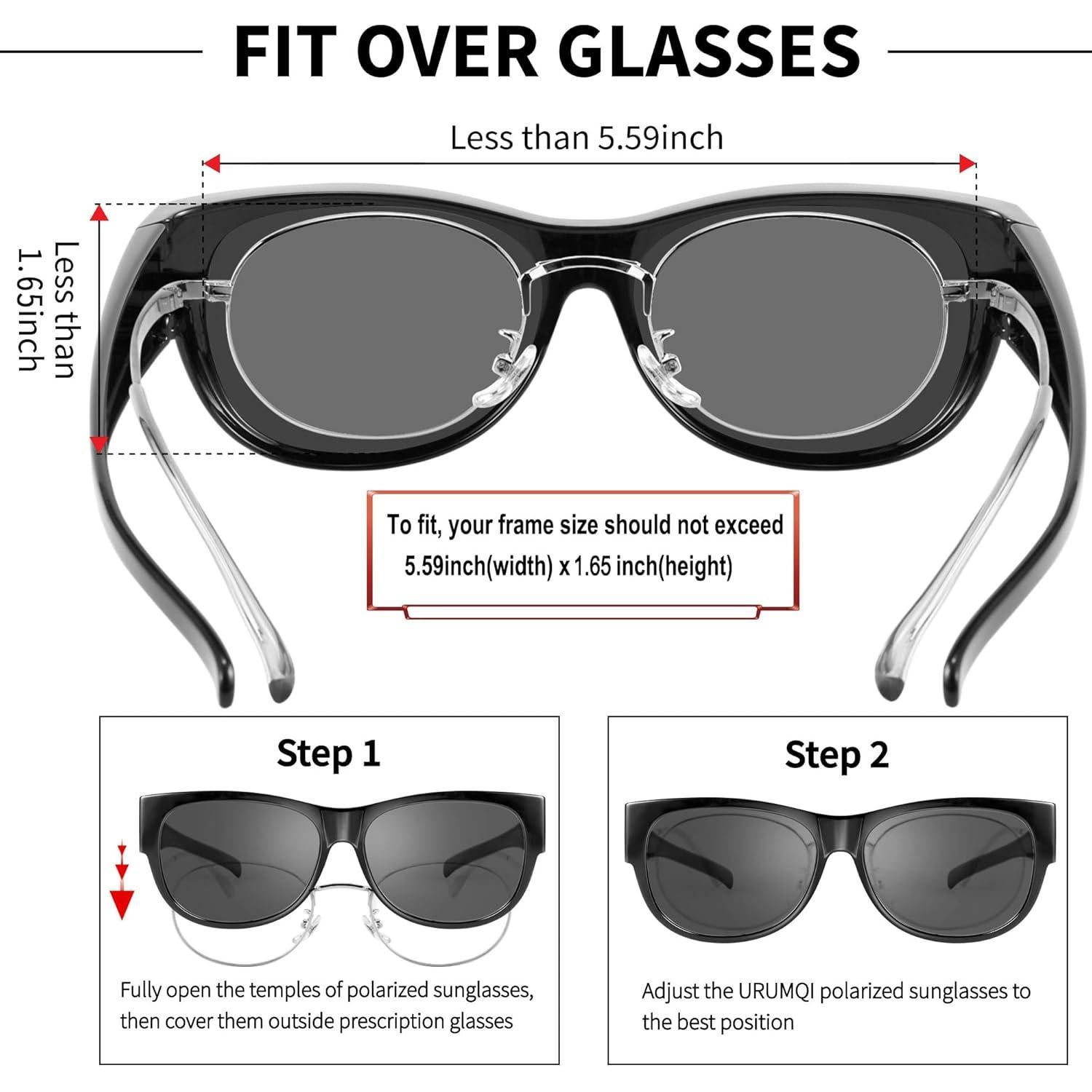 Gafas de sol polarizadas URUMQI para mujeres UV400 TR90